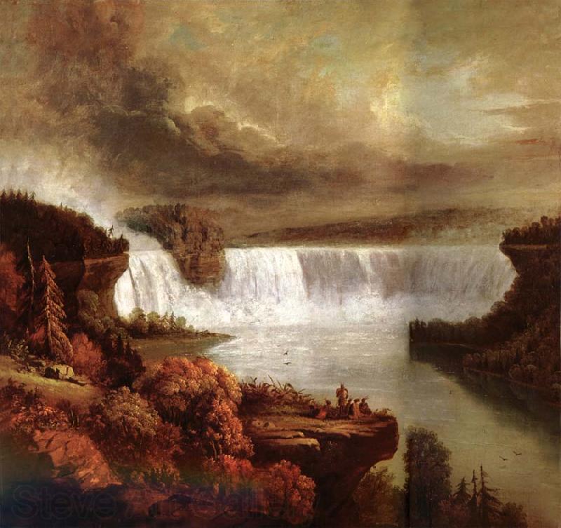 Frederic E.Church Nlagara Falls Norge oil painting art